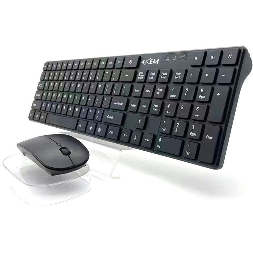 4XEM Wireless Mouse and Keyboard Combo SpadezStore