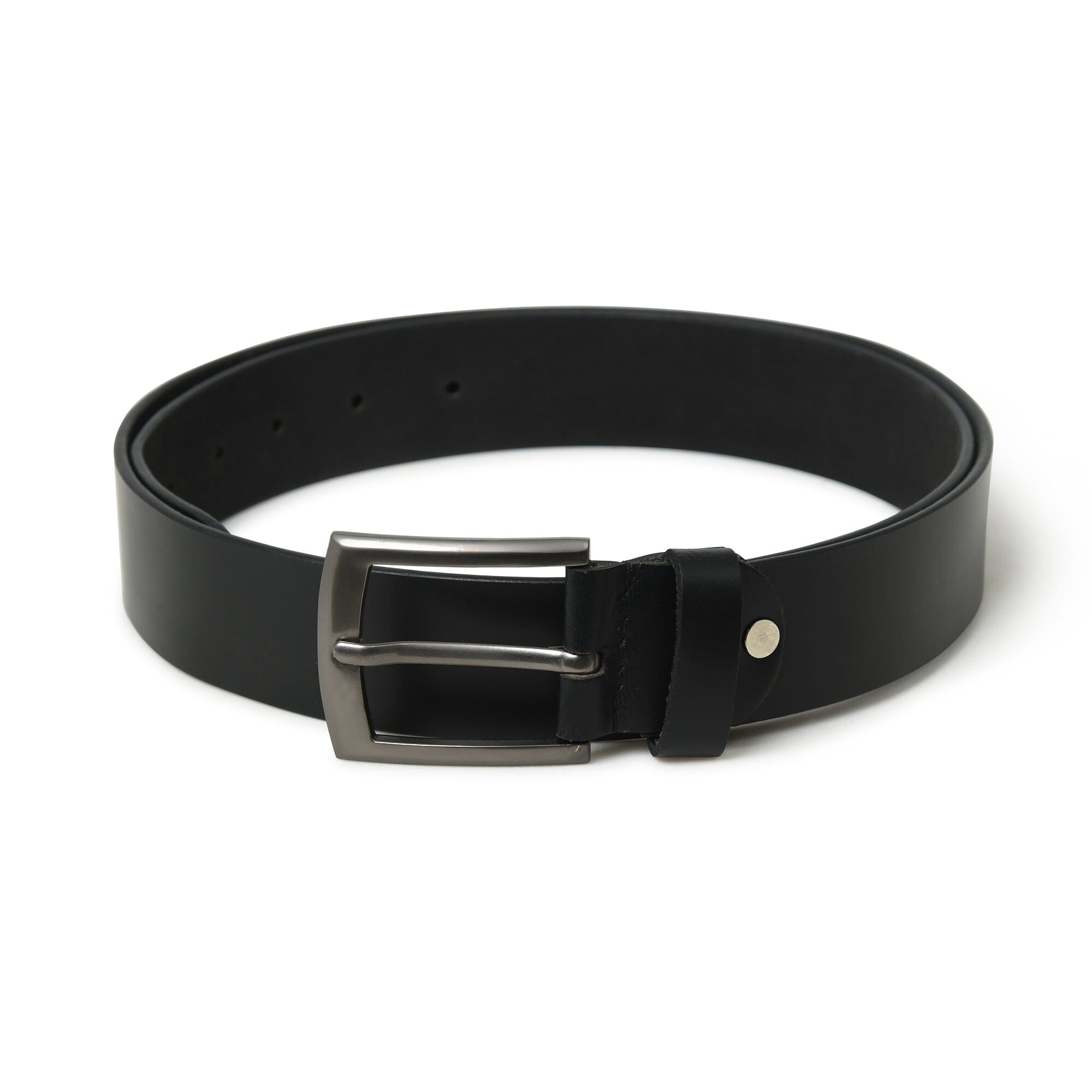 Classy Leather Bags Minimalist Black Leather Belt SpadezStore