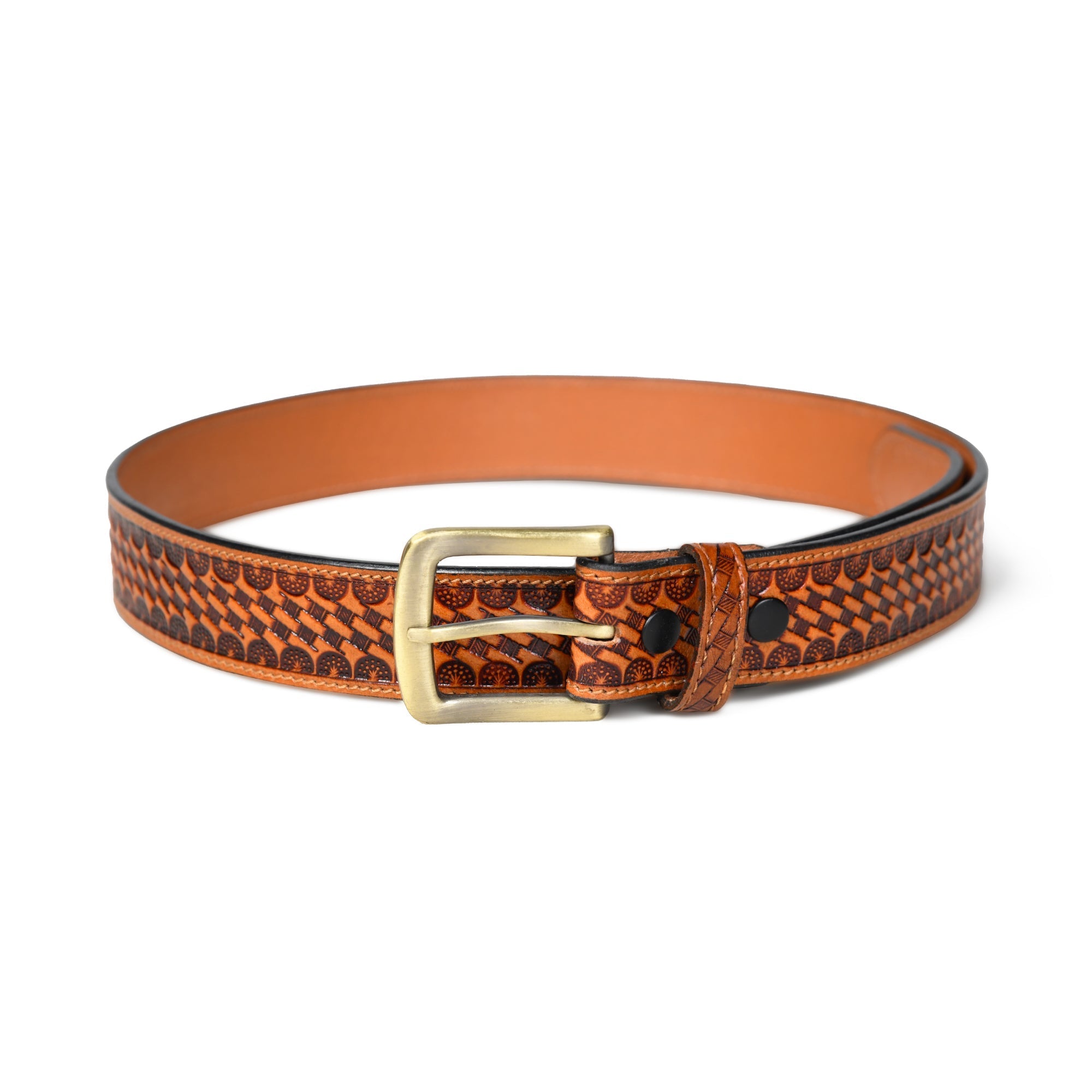 Modern Western Leather Belt SpadezStore