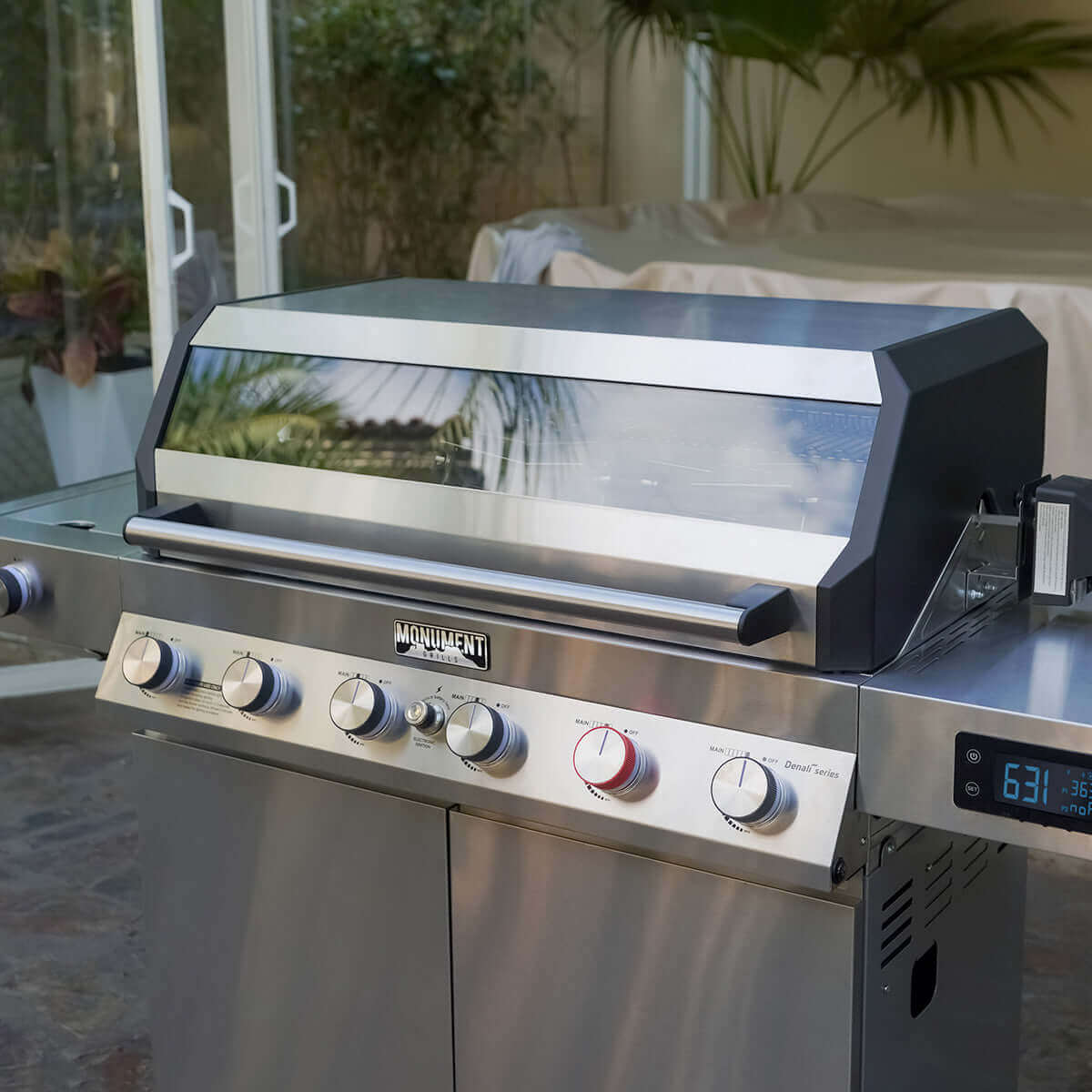 Monument Grills Denali 605Pro | Stainless Smart Propane Gas Grill SpadezStore