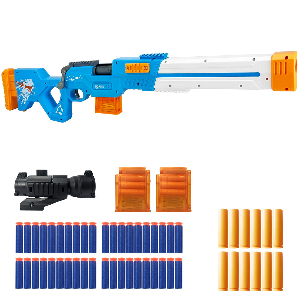 AGM MASTECH Toy Gun with Foam Dart Bullets, Toy Blaster, Toy Guns for Boy & Girl, Blaster Guns Shooting, Christmas Halloween Birthday Gifts for Adults Teen