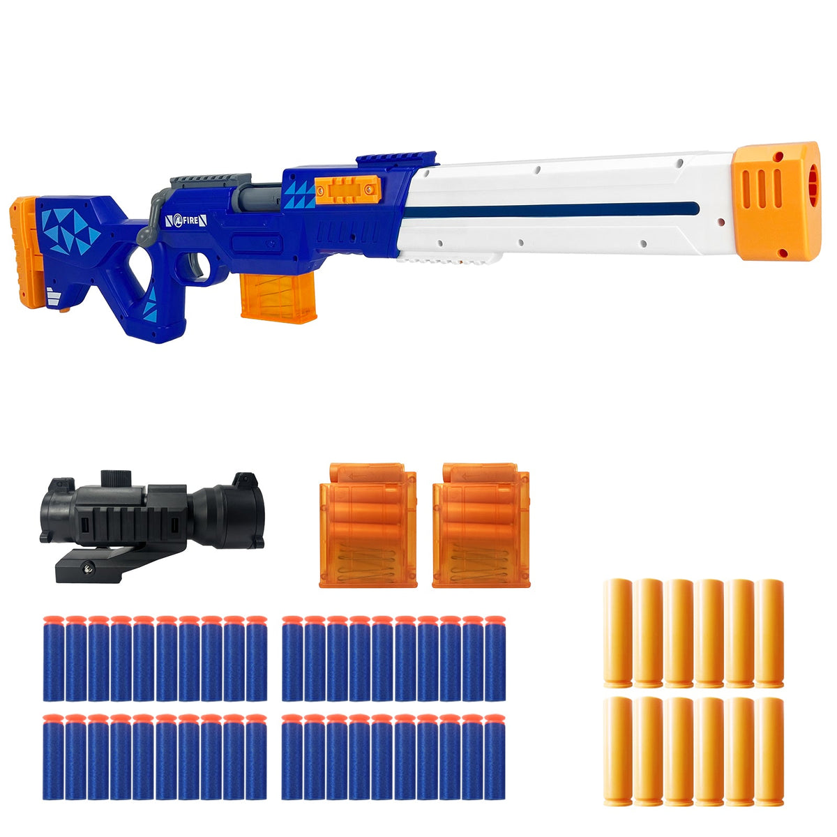 AGM MASTECH Toy Gun with Foam Dart Bullets, Toy Blaster, Toy Guns for Boy & Girl, Blaster Guns Shooting, Christmas Halloween Birthday Gifts for Adults Teen