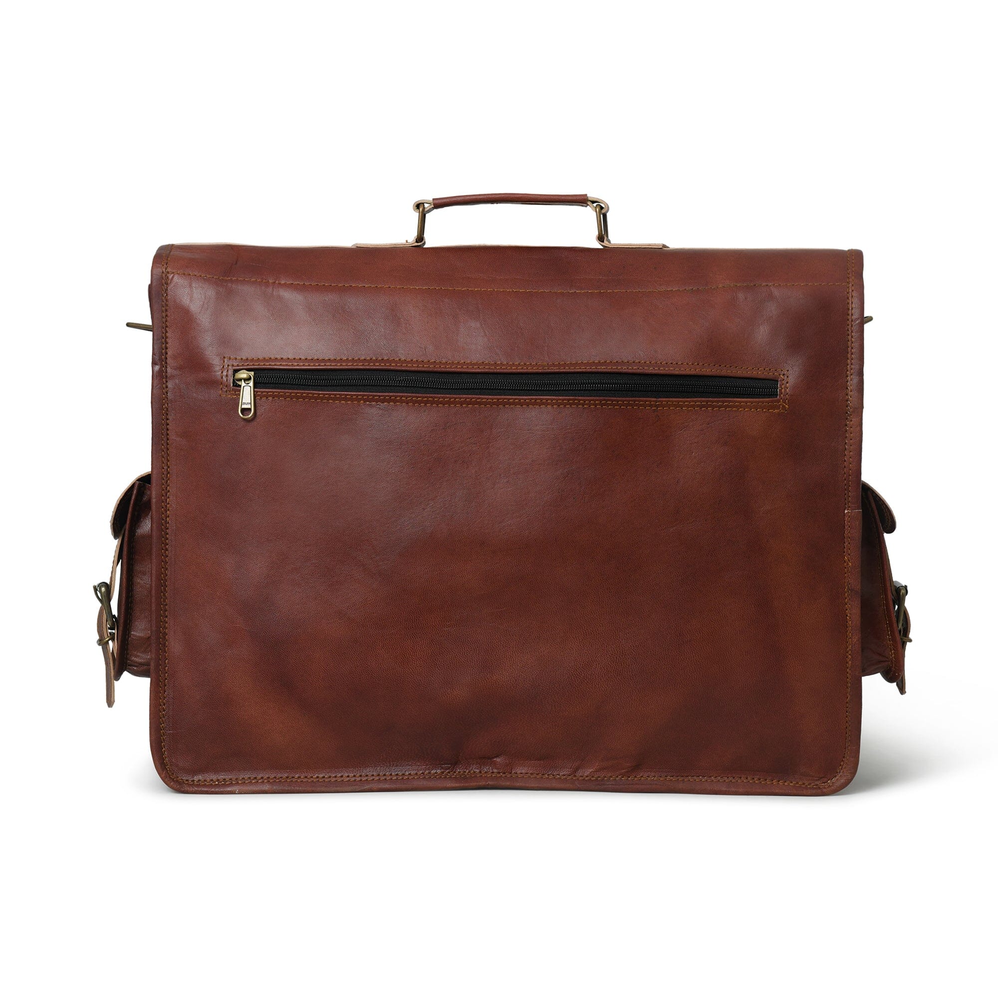 Classy Leather Bags The Retro II Office Briefcase