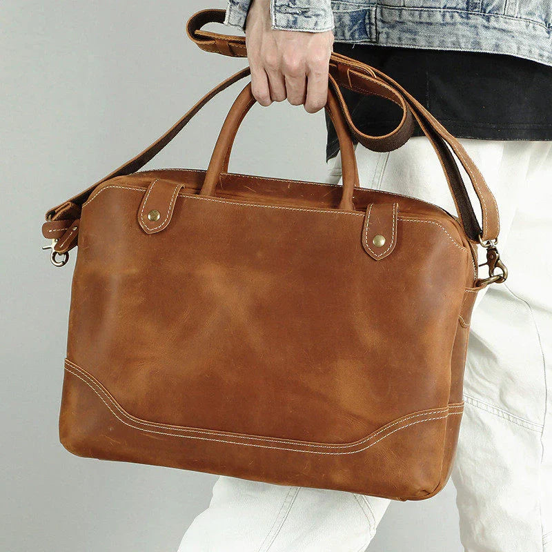 Classy Leather Bags The Everyday Office Briefcase