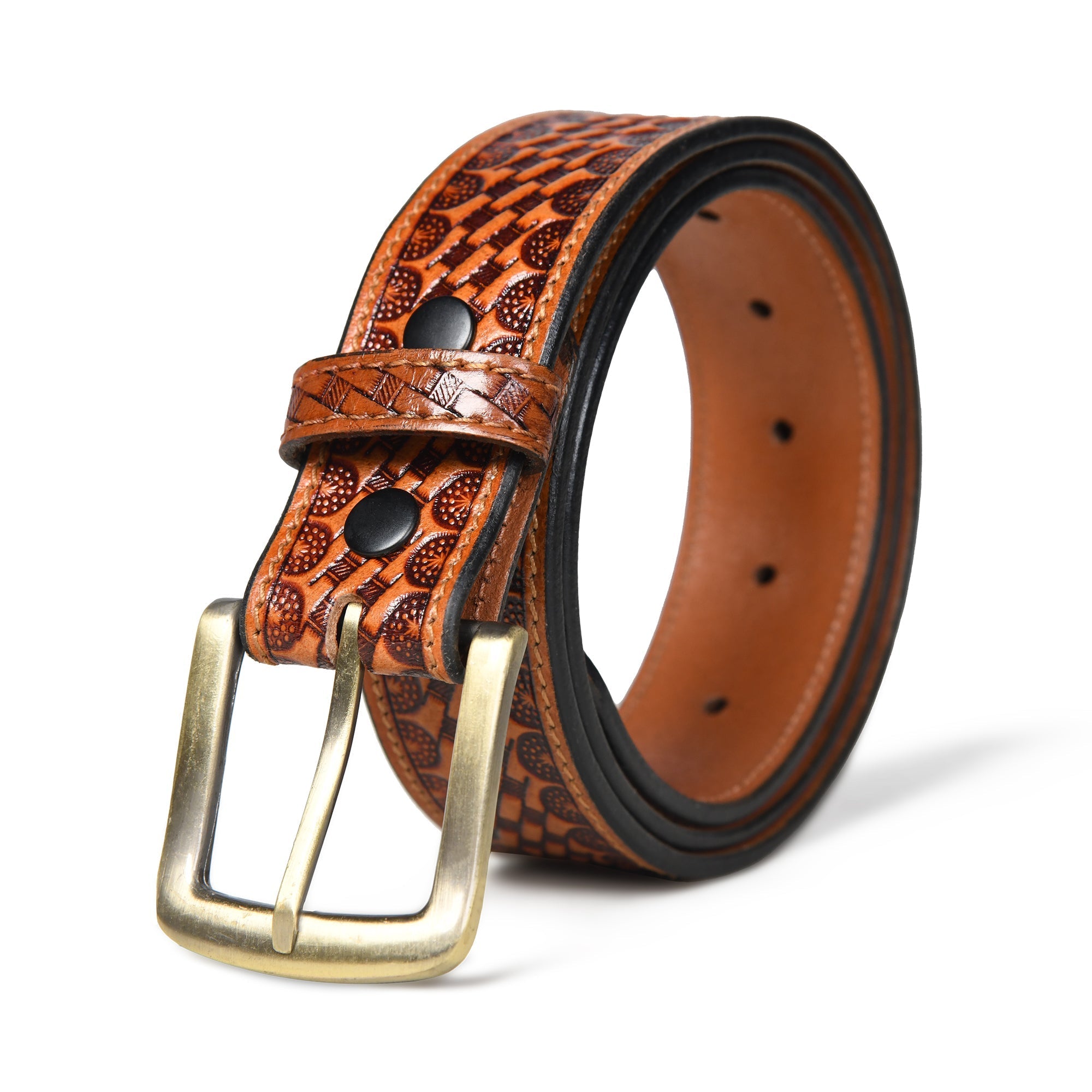 Modern Western Leather Belt SpadezStore