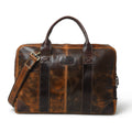 Classy Leather Bags Brown Jefferson Briefcase SpadezStore
