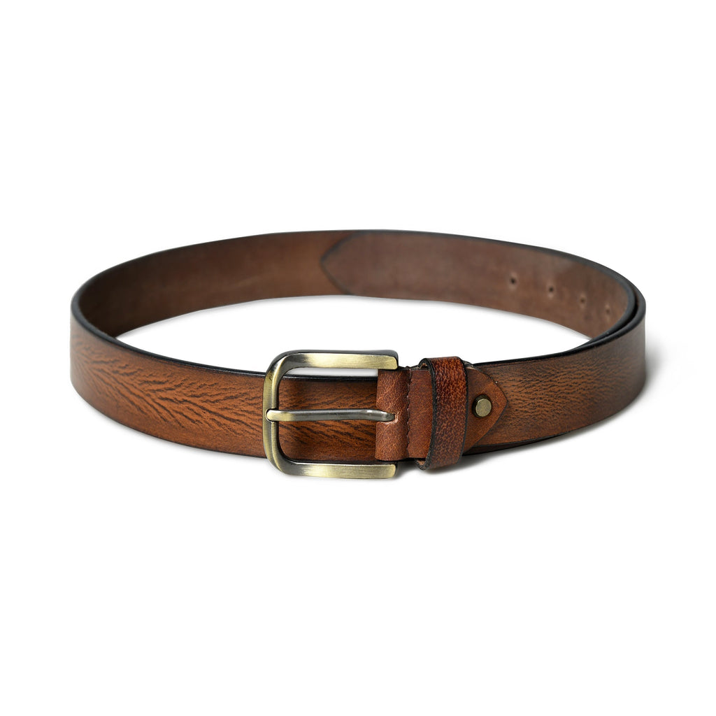 Classy Leather Bags Eden Tan Men's Leather Belt