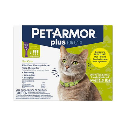 PetArmor Flea and Tick Treatment for Cats Over 1.5 Pounds SpadezStore