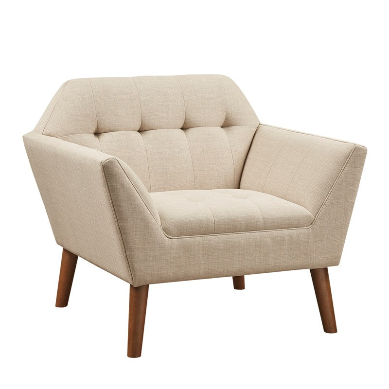 Ink+Ivy Newport Wide Mid-Century Modern Lounge Chair SpadezStore