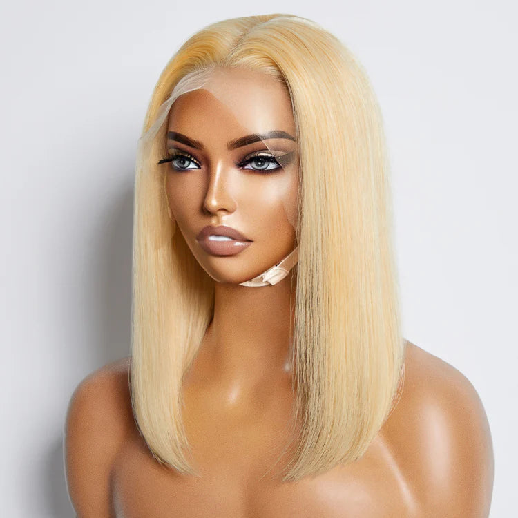 Pre Plucked 613 Straight Bob Lace Front Wig SpadezStore