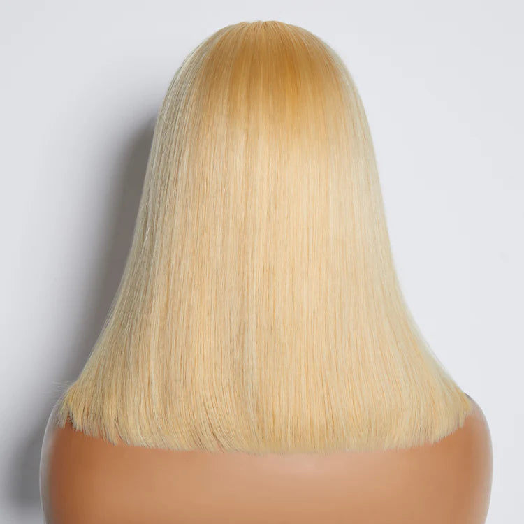 Pre Plucked 613 Straight Bob Lace Front Wig SpadezStore
