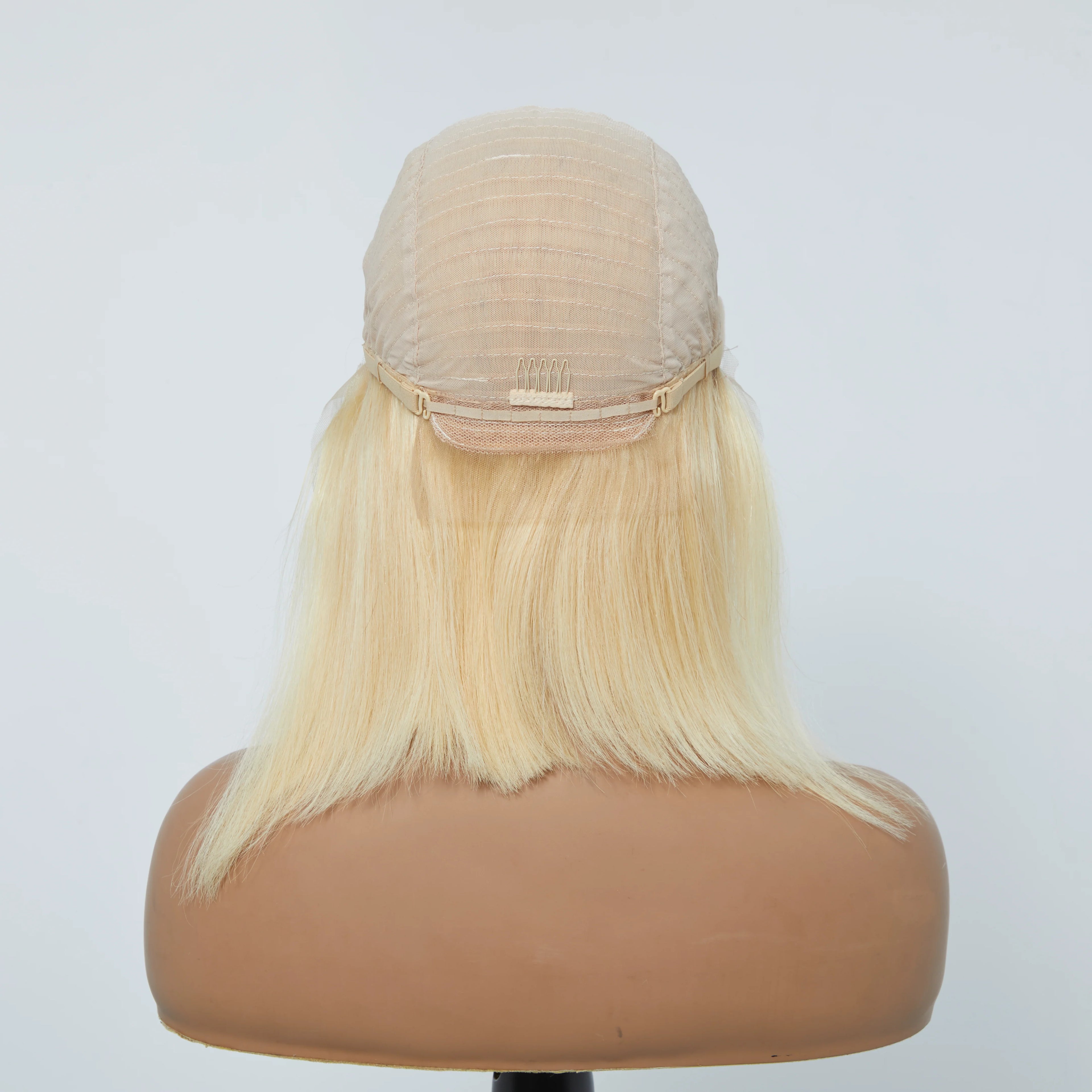 Pre Plucked 613 Straight Bob Lace Front Wig SpadezStore