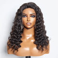 Pre-bleached Loose Deep Wave 13x4 Transparent Lace Front Wig SpadezStore