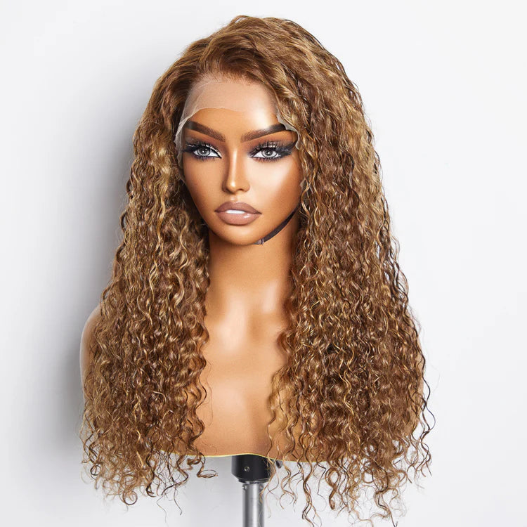 Pre Plucked 13 x 4" Water Wave Lace Front Wig SpadezStore