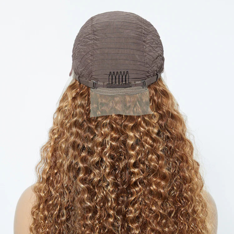Pre Plucked 13 x 4" Water Wave Lace Front Wig SpadezStore