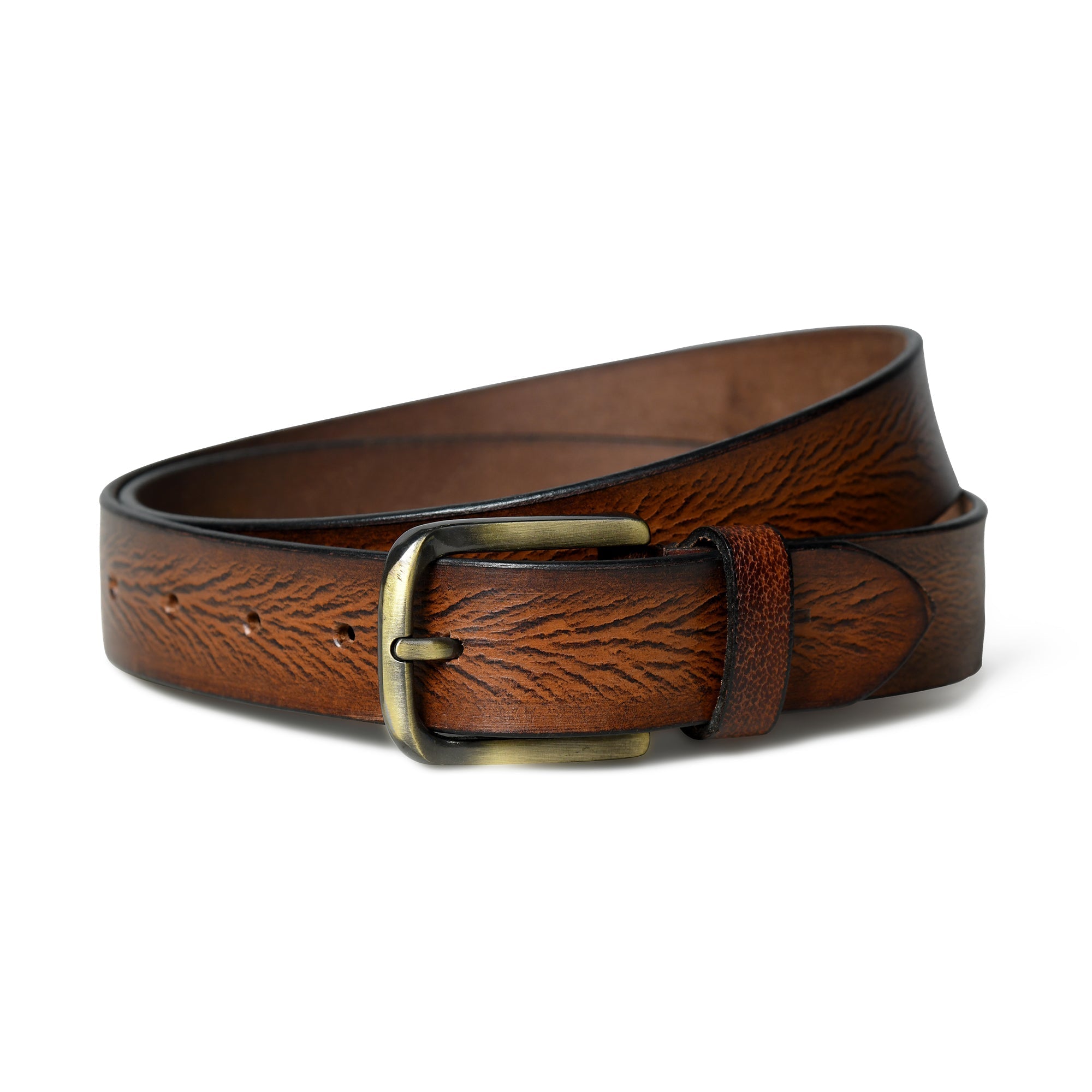 Classy Leather Bags Eden Tan Men's Leather Belt