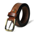 Classy Leather Bags Eden Tan Men's Leather Belt