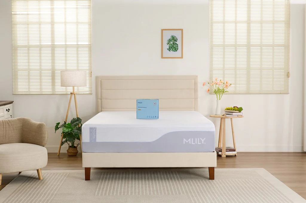 MLILY Single Sided Polyester Mattress Protector SpadezStore