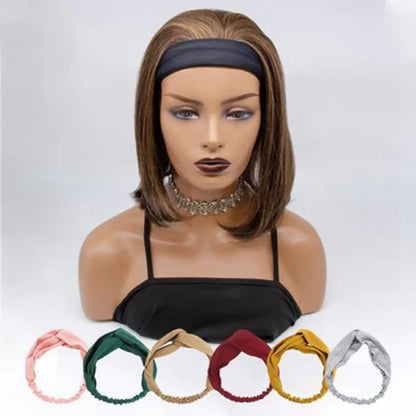 Grab-N-Go Headband Straight Wig #P4/27 SpadezStore