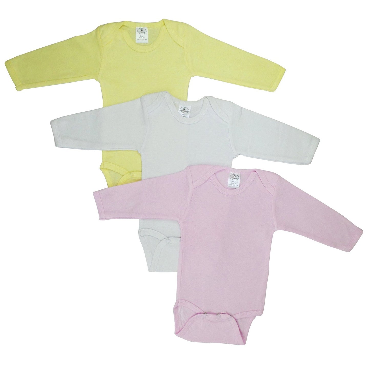 Bambini Girls Pastel Long Sleeve Onezie SpadezStore