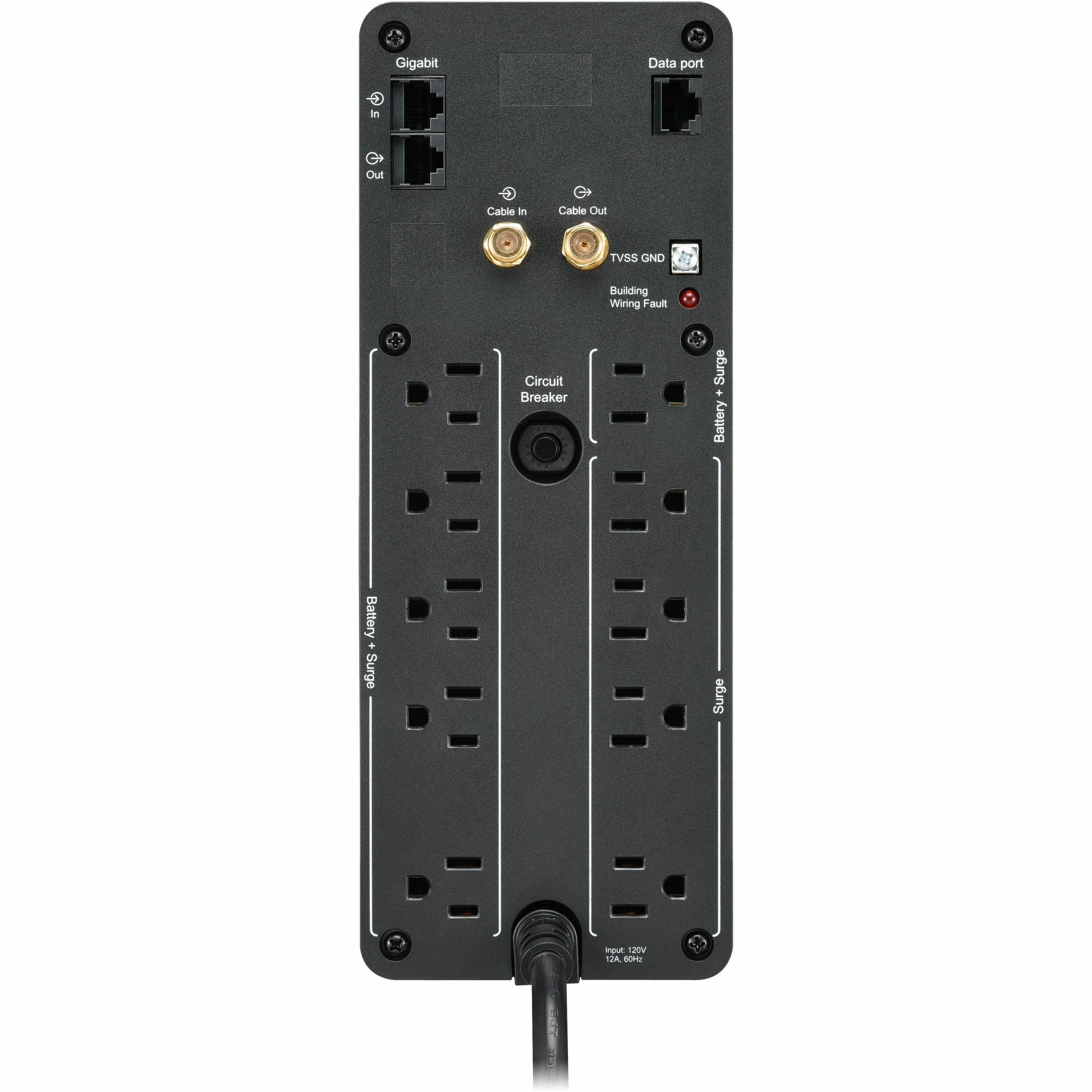 APC Back-UPS Pro 1000VA/600W Tower 120V 10x NEMA 5-15R outlets SpadezStore