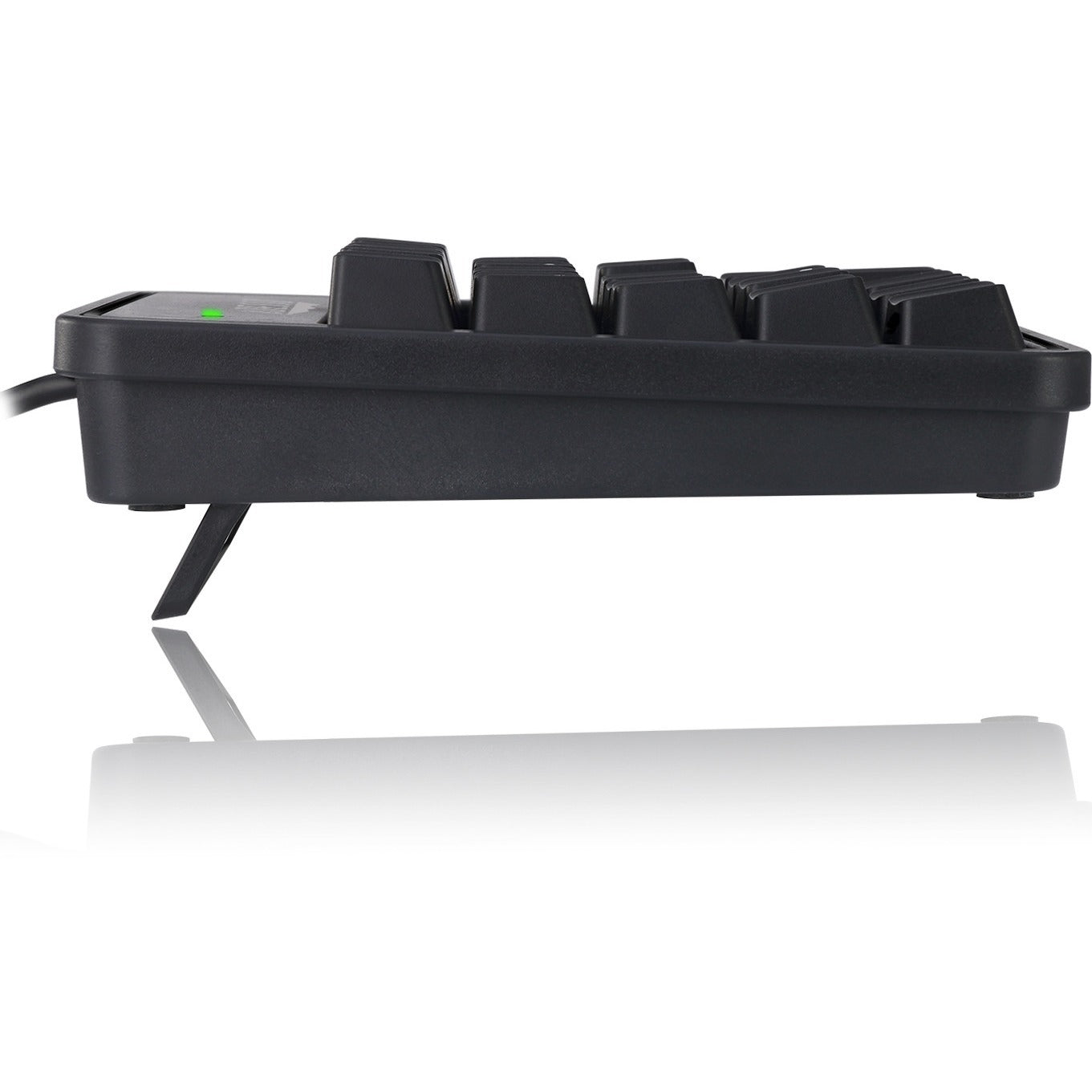 Adesso 19-Key Mechanical Keypad with 3-Port USB Hub SpadezStore