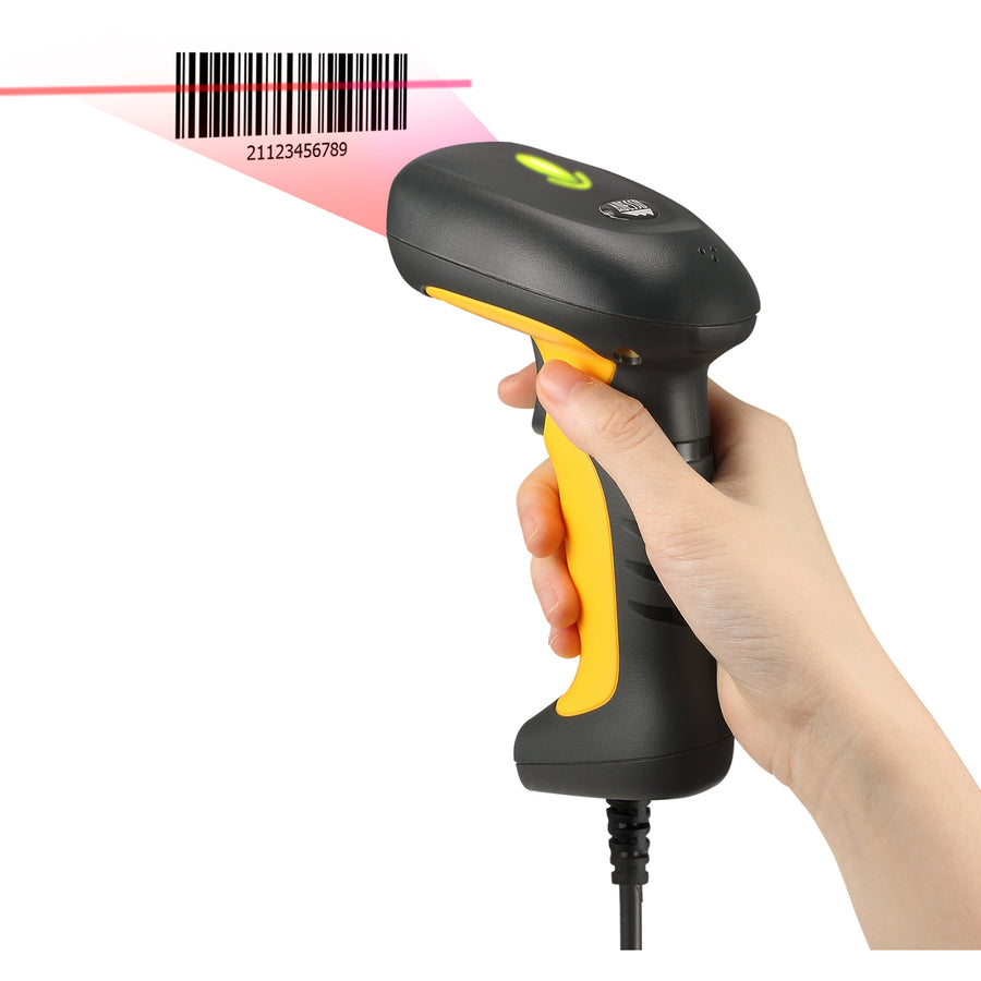 Adesso NuScan 5200TU Antimicrobial & Waterproof 2D Barcode Scanner SpadezStore