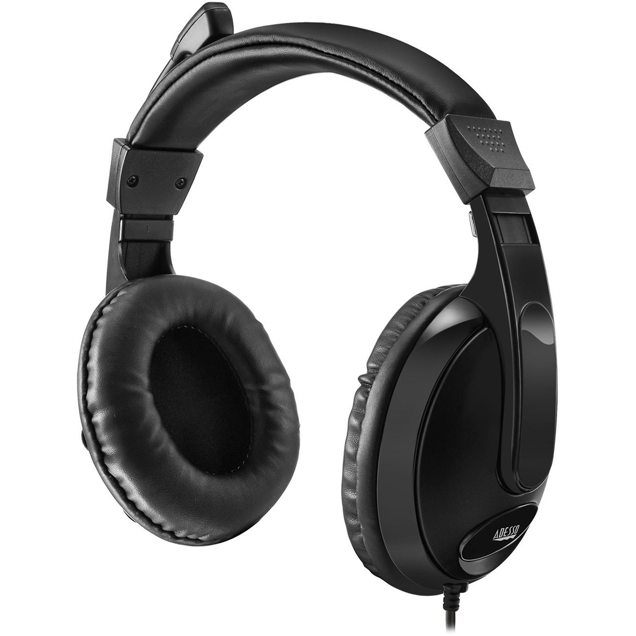 Adesso Xtream H5 - 3.5mm Stereo Headset with Microphone - Noise Cancelling - Wired- Lightweight SpadezStore