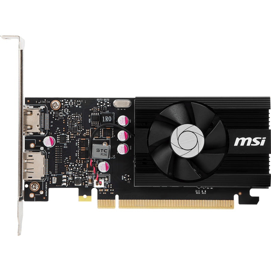 MSI NVIDIA GeForce GT 1030 Graphic Card - 2 GB DDR4 SDRAM SpadezStore