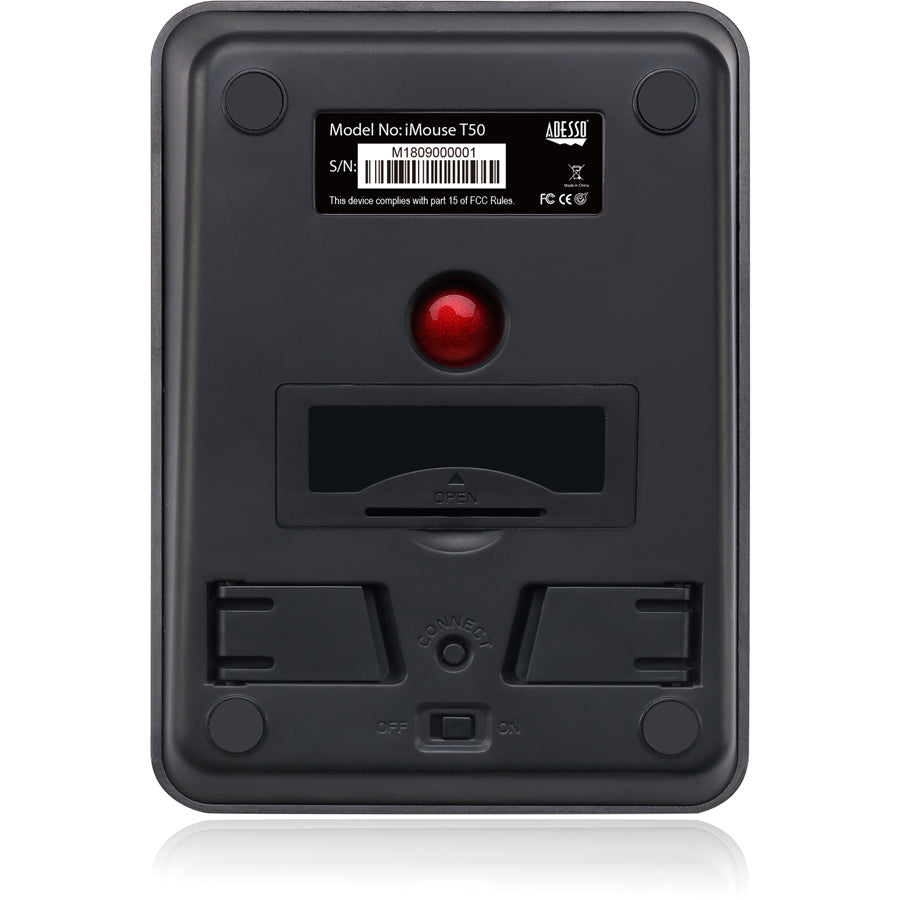 Adesso iMouse T50 - Wireless Programmable Ergonomic Trackball Mouse SpadezStore
