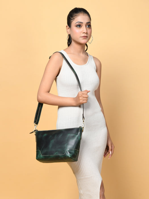 Classy Leather Bags Countryside Crossbody Sling SpadezStore