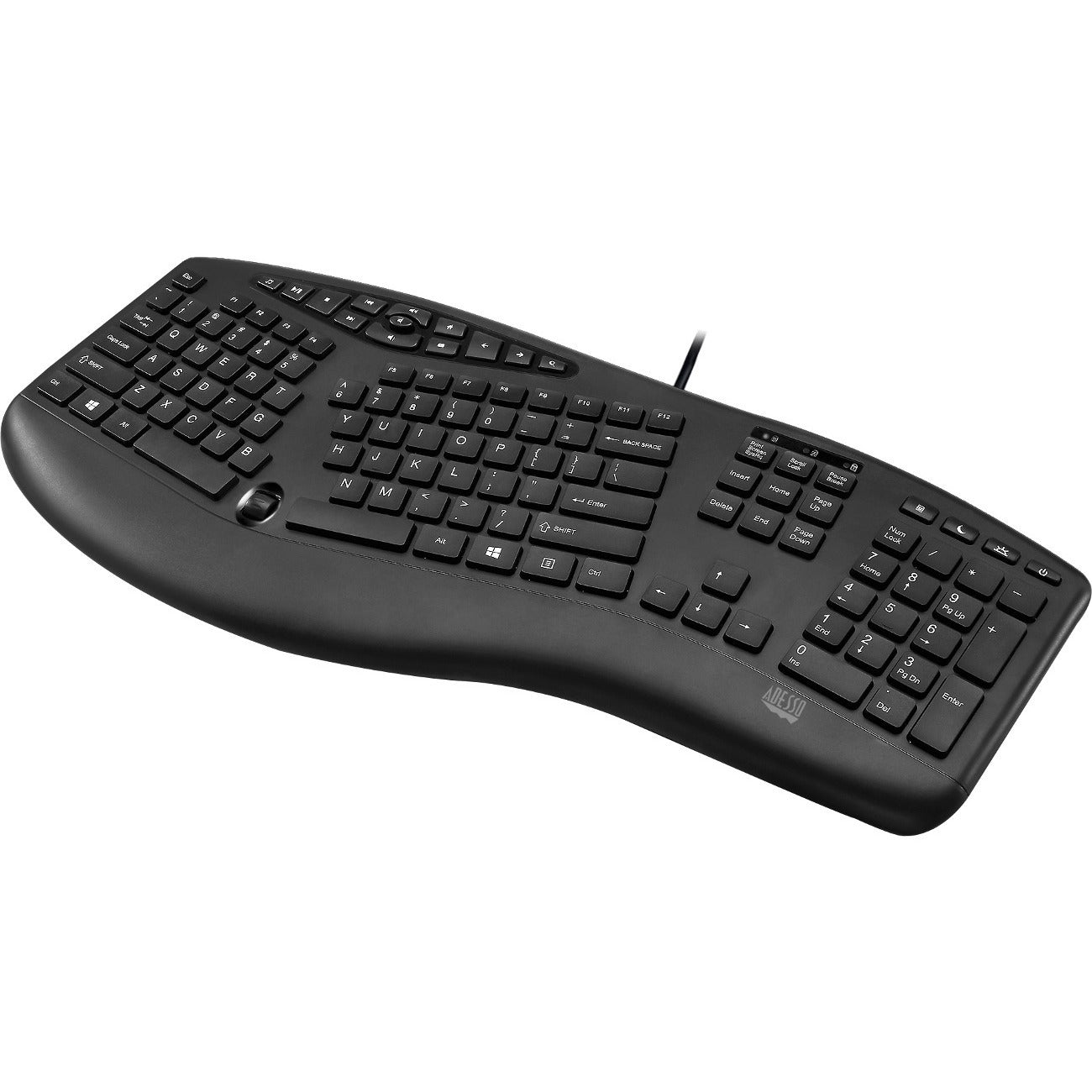Adesso TruForm Ergonomic Desktop Keyboard SpadezStore