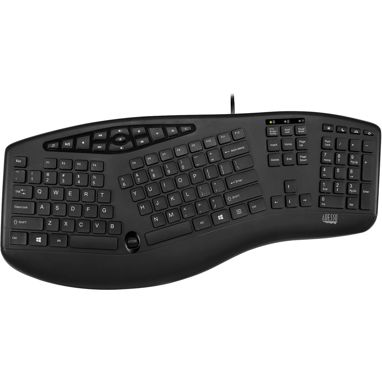 Adesso TruForm Ergonomic Desktop Keyboard SpadezStore