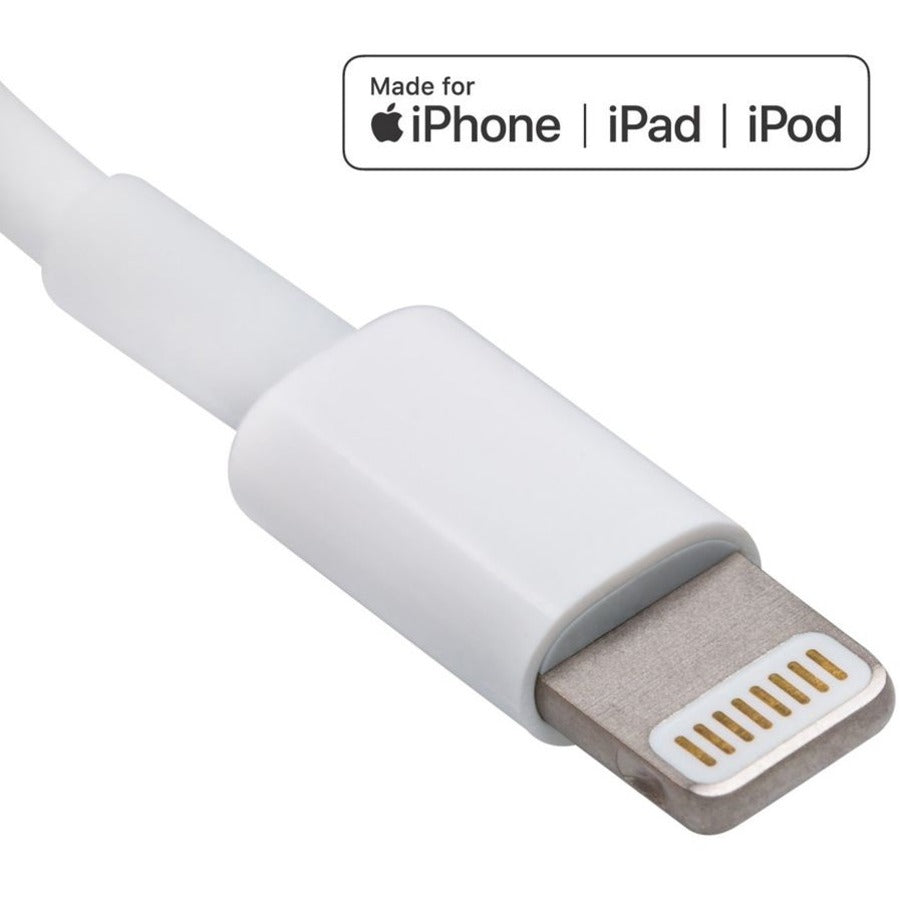 4XEM iPhone/iPod Charging Kit - Apple Charger and 3ft Lightning 8 Pin Cable - MFi Certified SpadezStore