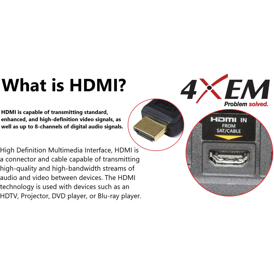 4XEM HDMI To VGA Adapter - Black SpadezStore