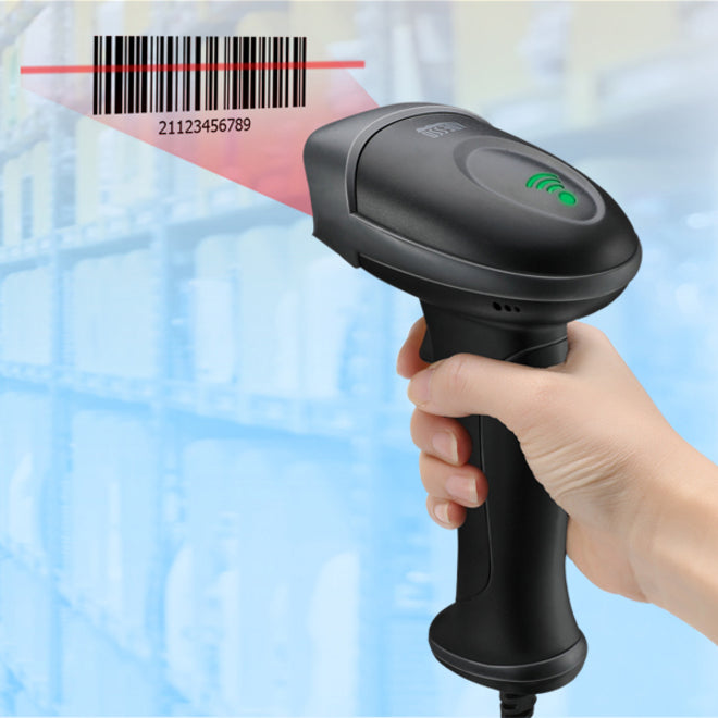 Adesso NuScan 2500TU Spill Resistant Antimicrobial 2D Barcode Scanner SpadezStore