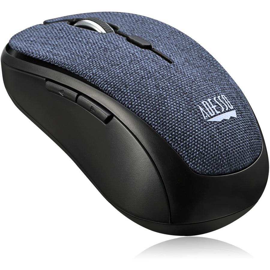 Adesso iMouse S80L - Wireless Fabric Optical Mini Mouse Blue SpadezStore