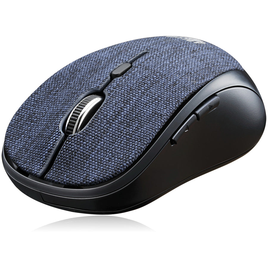 Adesso iMouse S80L - Wireless Fabric Optical Mini Mouse Blue SpadezStore