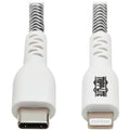 Eaton Tripp Lite Series Heavy-Duty USB-C to Lightning Sync/Charge Cable, MFi Certified - M/M, USB 2.0, 10 ft. 3.05 m SpadezStore