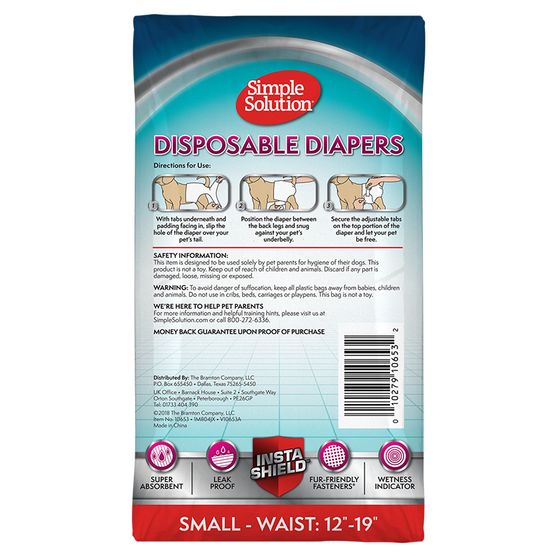 Simple Solution Disposable Diapers SpadezStore