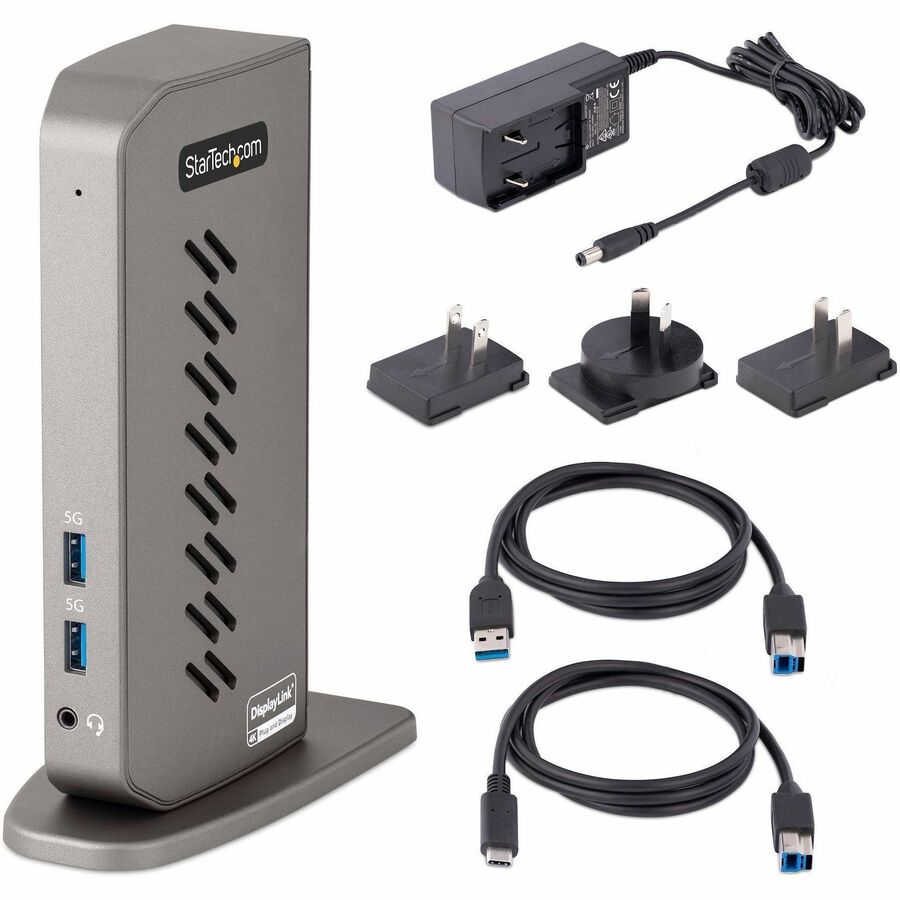 StarTech.com USB-C USB-A Dock - Hybrid Universal USB 3.0 Laptop Docking Station SpadezStore