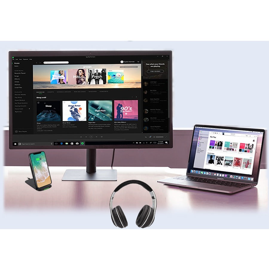 Adesso Xtream P500 - Bluetooth stereo headphone with built in microphone SpadezStore