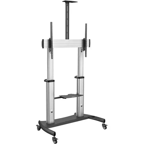 StarTech.com Mobile TV Stand, Heavy Duty Universal TV Cart for 60-100 inch Display SpadezStore