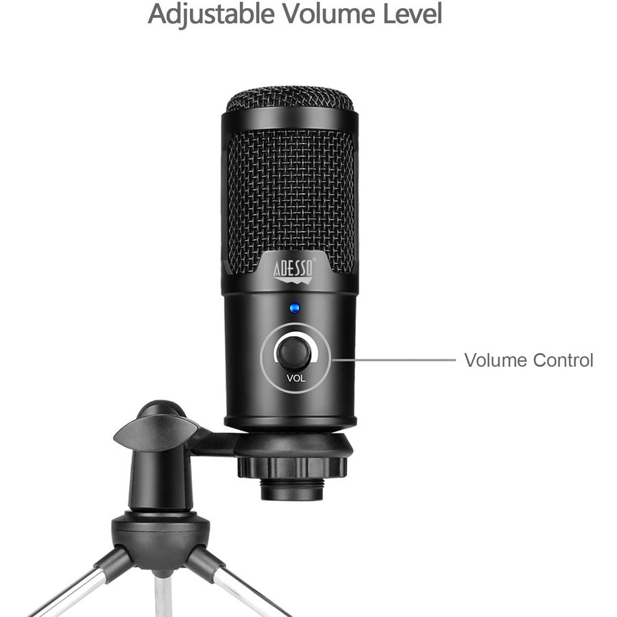 Adesso Xtream M4 Wired Condenser Microphone SpadezStore