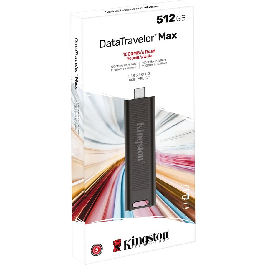 Kingston DataTraveler Max USB 3.2 Gen 2 Flash Drive - 512 GB SpadezStore