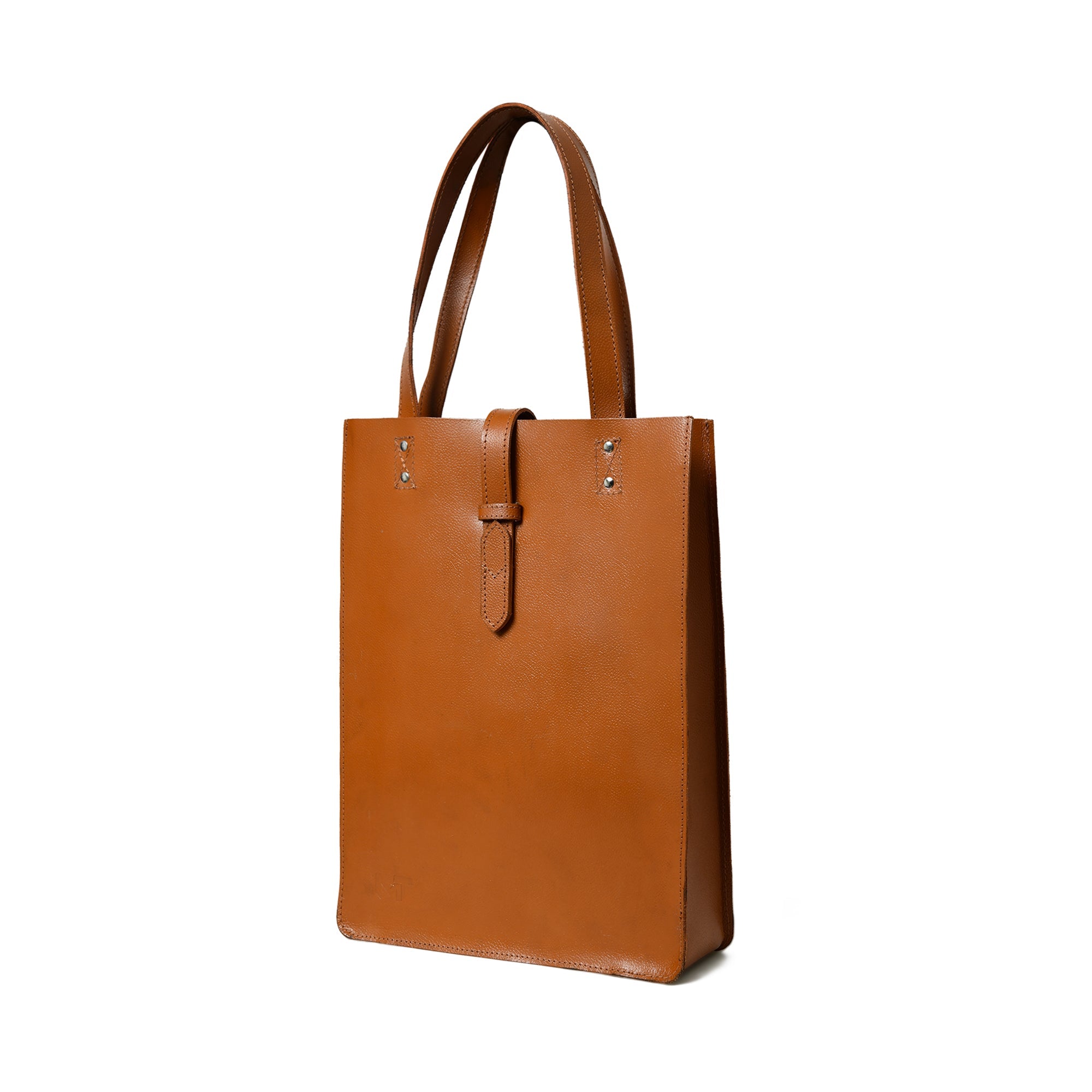 Classy Leather Bags Chestnut Elegance Leather Tote SpadezStore