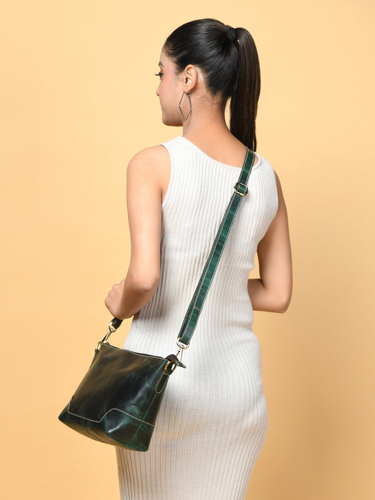 Classy Leather Bags Countryside Crossbody Sling SpadezStore