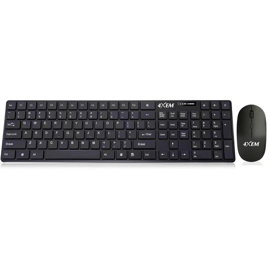 4XEM Wireless Mouse and Keyboard Combo SpadezStore