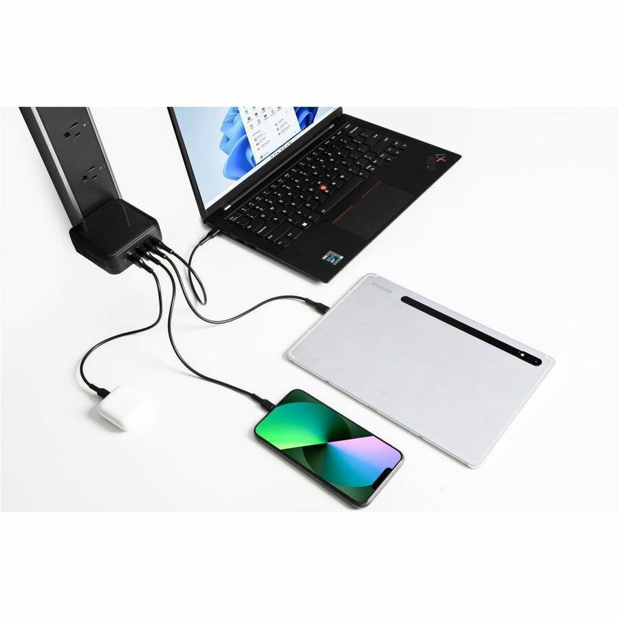 Targus PowerElite 100W GaN Wall Charger SpadezStore