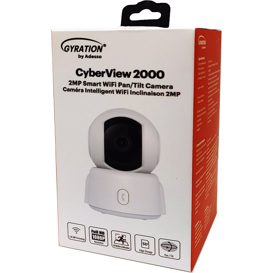 Adesso Gyration Cyberview Cyberview 2000 2 Megapixel Indoor Full HD Network Camera SpadezStore